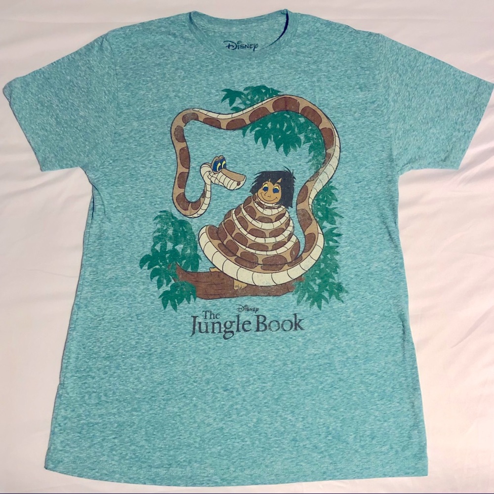 Disney Jungle Book green T-shirt Men M